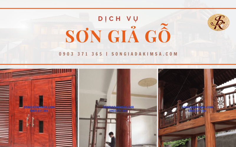 sơn giả gỗ