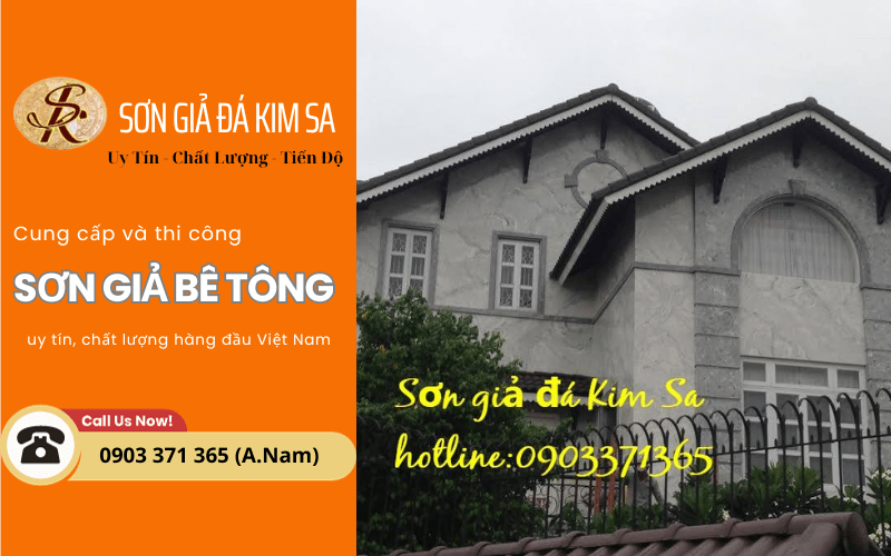 sơn giả bê tông